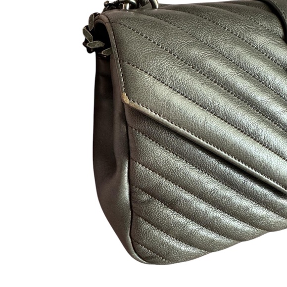 Saint Laurent Sheepskin Matelasse Medium College - Picture 11 of 14